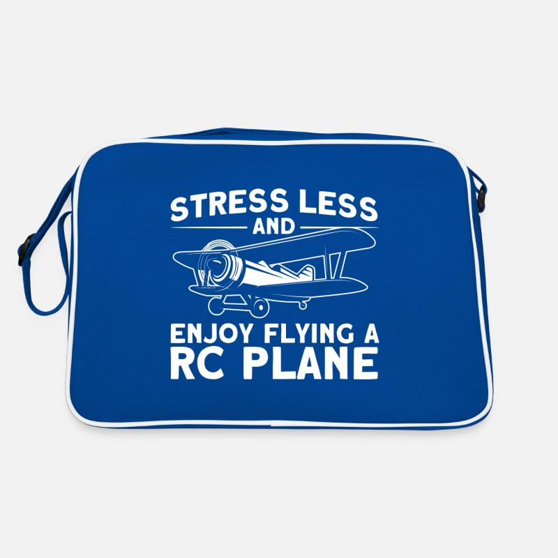 Modellflieger Flugzeug Modell Fliegen Geschenk Retro Tasche