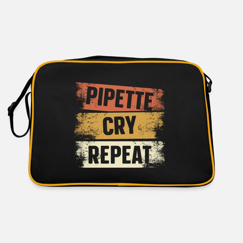 Pipette Cry Répétition Biologiste Science B Sac Retro