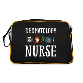 Dermatology Skin Care Skin Medicine Disease - Retro Bag - black/gold - Back