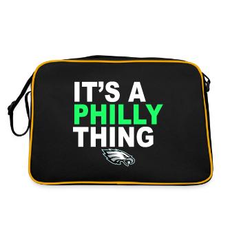 IT S A PHILLY THING Its A Philadelphia Thing Fan - Retro Bag - black/gold - Back