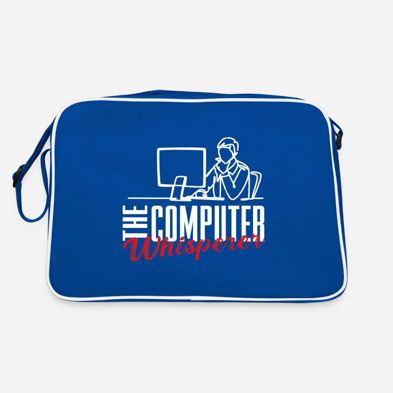 Lustiger Informatiker Spruch, Informatik Retro Tasche