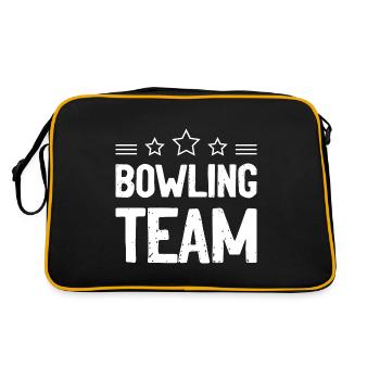 Équipe de bowling Mannschaft - Sac Retro - noir/or - Dos