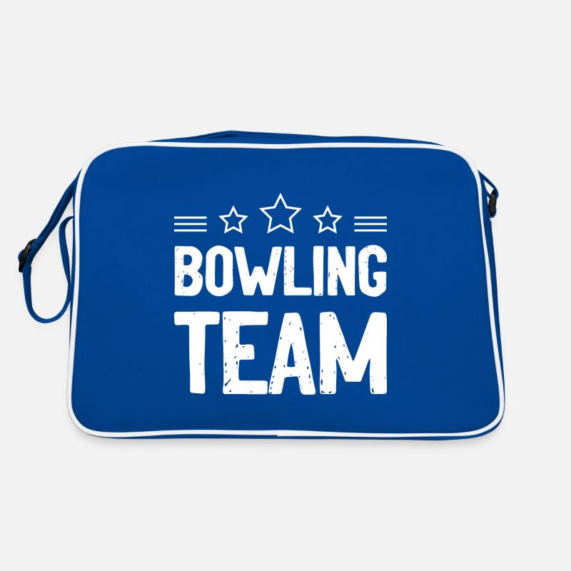 Bowling Team Mannschaft Retro Tasche