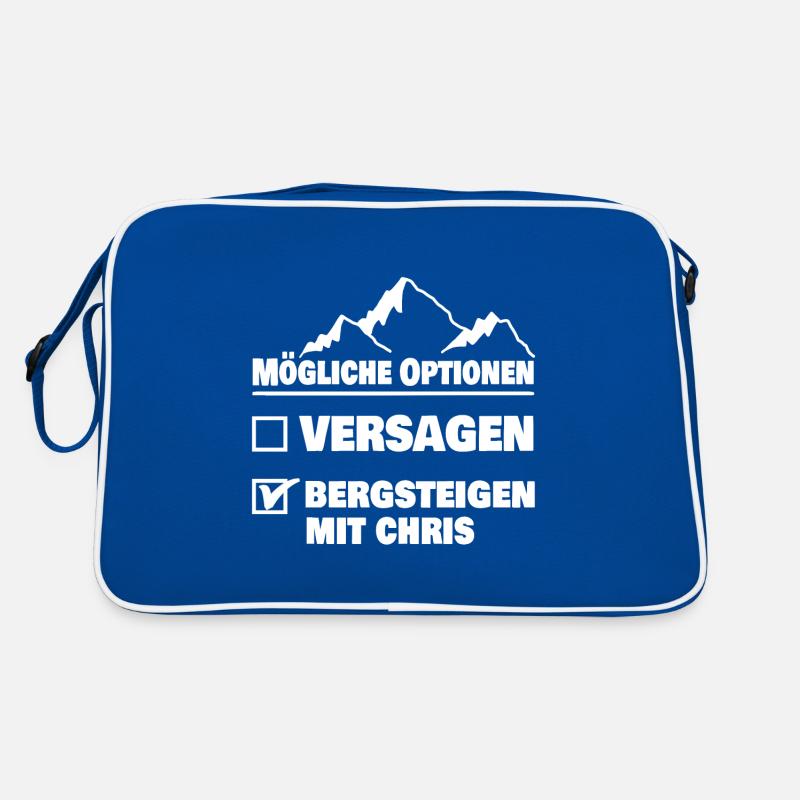 Bergsteigen chris Retro Tasche