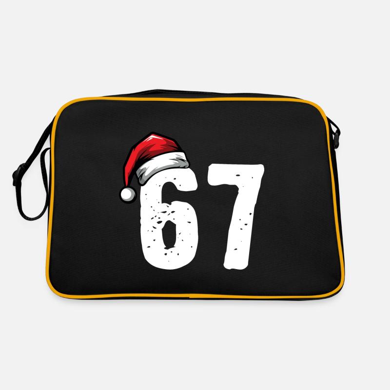 67 Numéro Noël Sac Retro