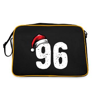 96 Numéro Noël - Sac Retro - noir/or - Dos