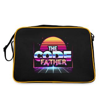 The Codefather 5 - Retro Bag - black/gold - Back