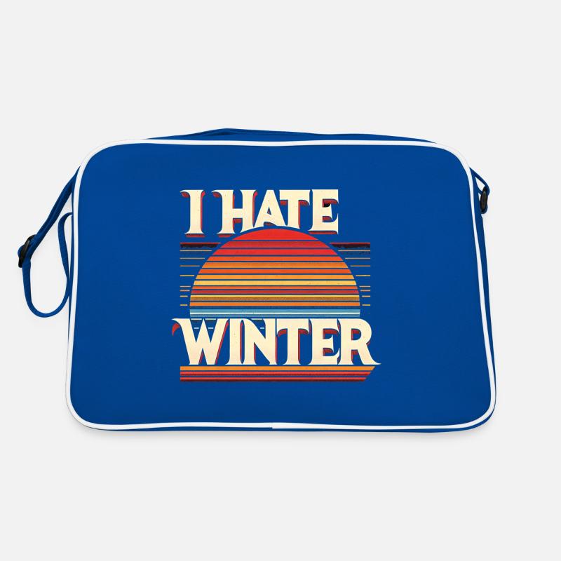 I Hate Winter 8 Retro Tasche