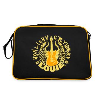 Louie - Sac Retro - noir/or - Dos