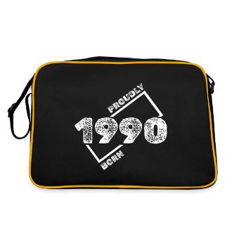 1990 - Retro Bag - black/gold - Back