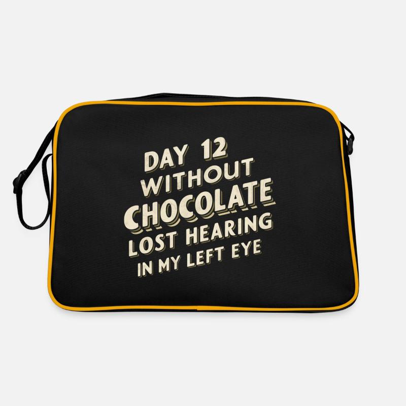Jour 12 Sans chocolat, perte de l’audition dans mon œil22 Sac Retro