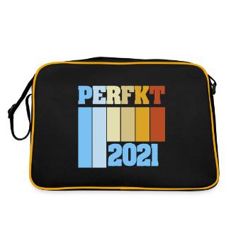 Unique 2021 - Retro Bag - black/gold - Back
