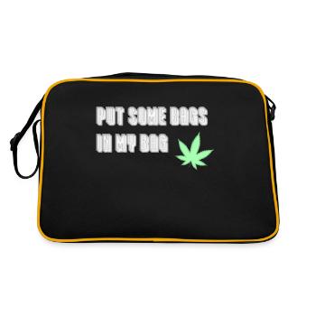Bags In My Bag - Retro Bag - black/gold - Back