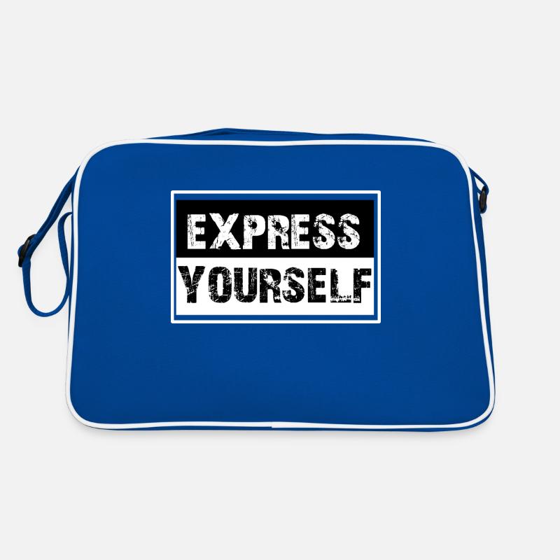Express Yourself Retro Tasche