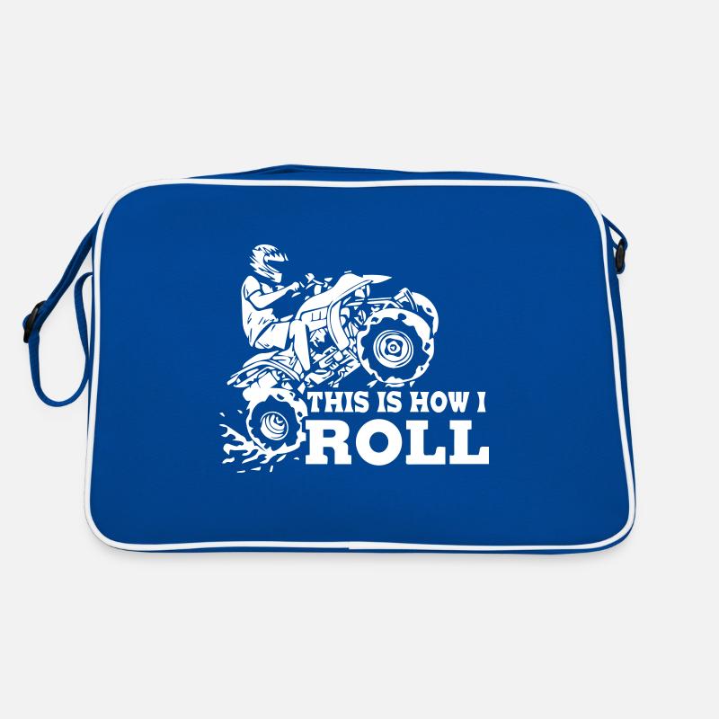 This is How I Roll ATV Retro Bag