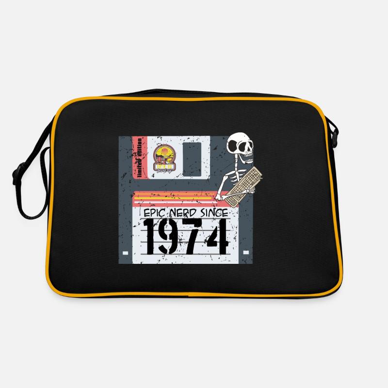Nerd Geburtstag 1974 Retro Tasche