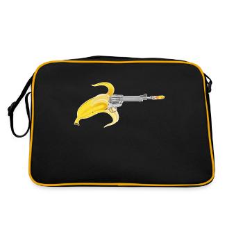 Banana Gun - Sac Retro - noir/or - Dos