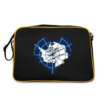 Antarctique - Sac Retro - noir/or - Dos