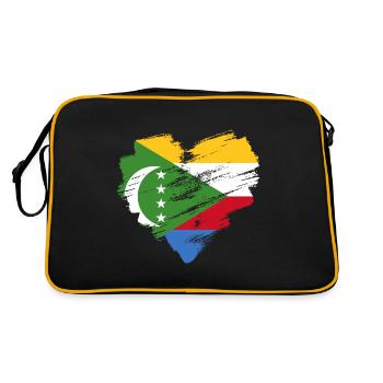 Comores - Sac Retro - noir/or - Dos