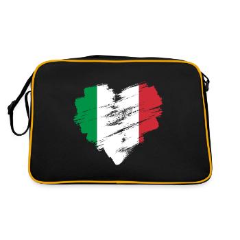 Italy - Retro Bag - black/gold - Back
