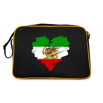 Persia - Retro Bag - black/gold - Back