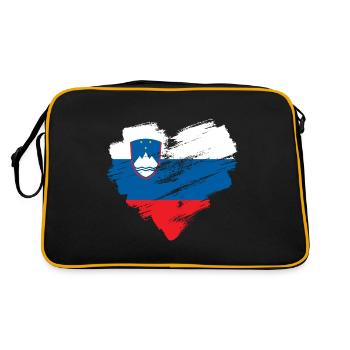Slovénie - Sac Retro - noir/or - Dos