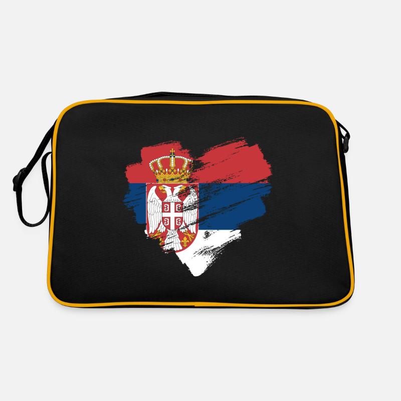 Serbien Retro Tasche