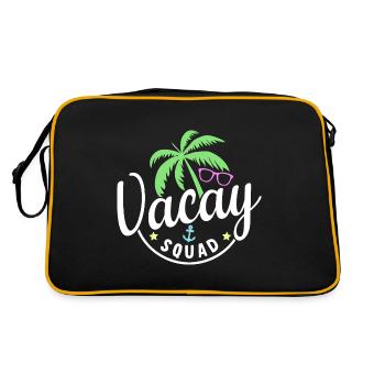 Vacay Squad Family Holidays - Retro Bag - black/gold - Back