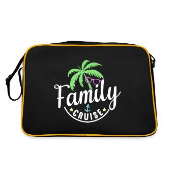 Family Cruise - Retro Bag - black/gold - Back