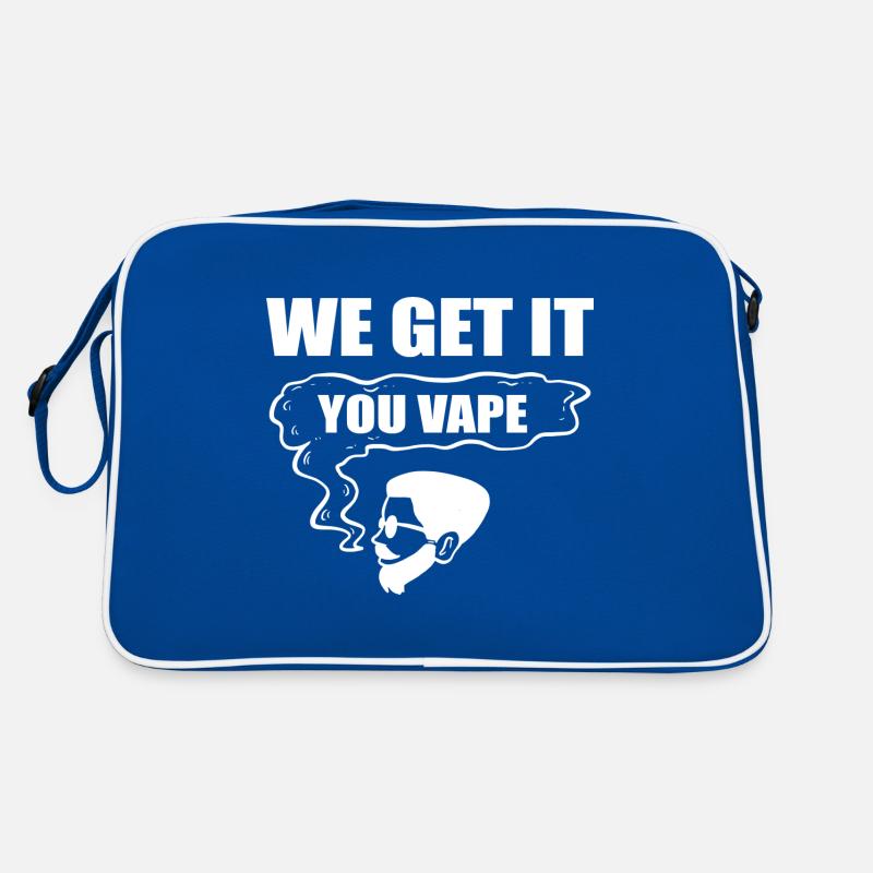 Du vape Starker Raucher Geschenk Retro Tasche