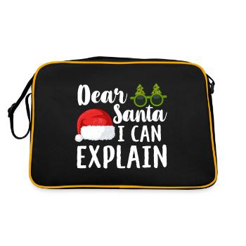 Joyeux Noël Noël Noël - Sac Retro - noir/or - Dos