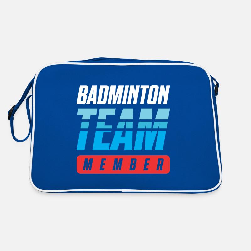Équipe de badminton Sac Retro