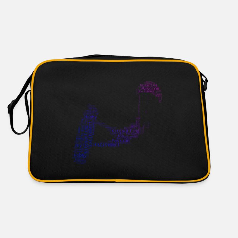 Women's Kitesurf Men's Kiting Kite Kitesurfing Retro Bag