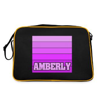 Woman for Amberly maiden name Sport - Retro Bag - black/gold - Back