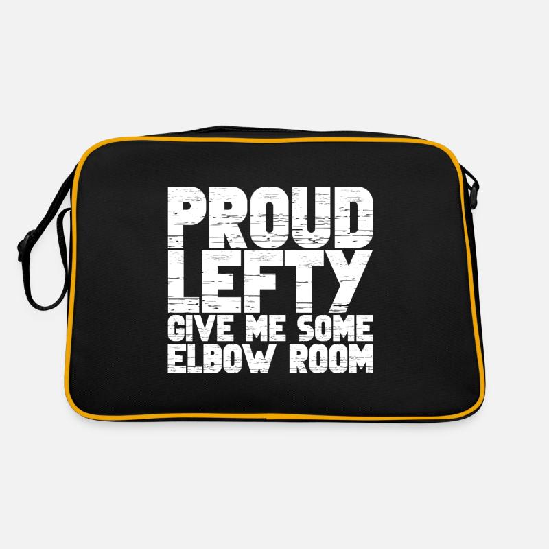 Proud Lefty, Give Me Some Elbow Room 3 Retro Tasche