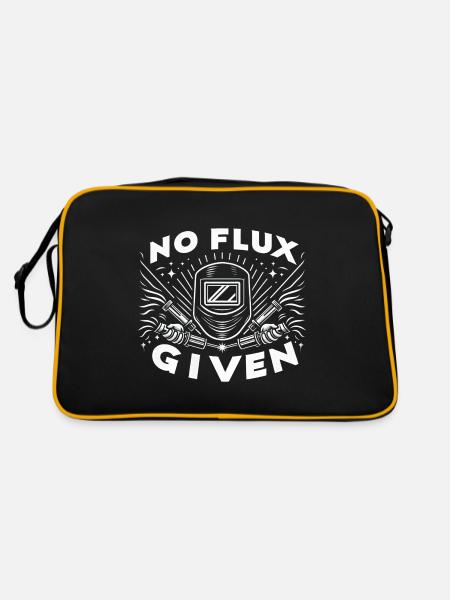 pas de flux donné 8 - Sac Retro - noir/or - Dos