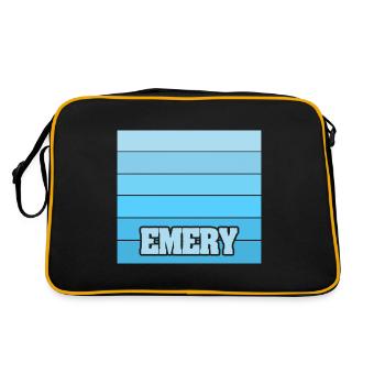 Emery comme nom de femme - Sac Retro - noir/or - Dos