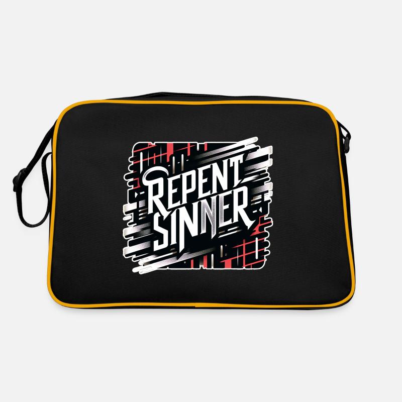 Repent Sinner 18 Retro Bag