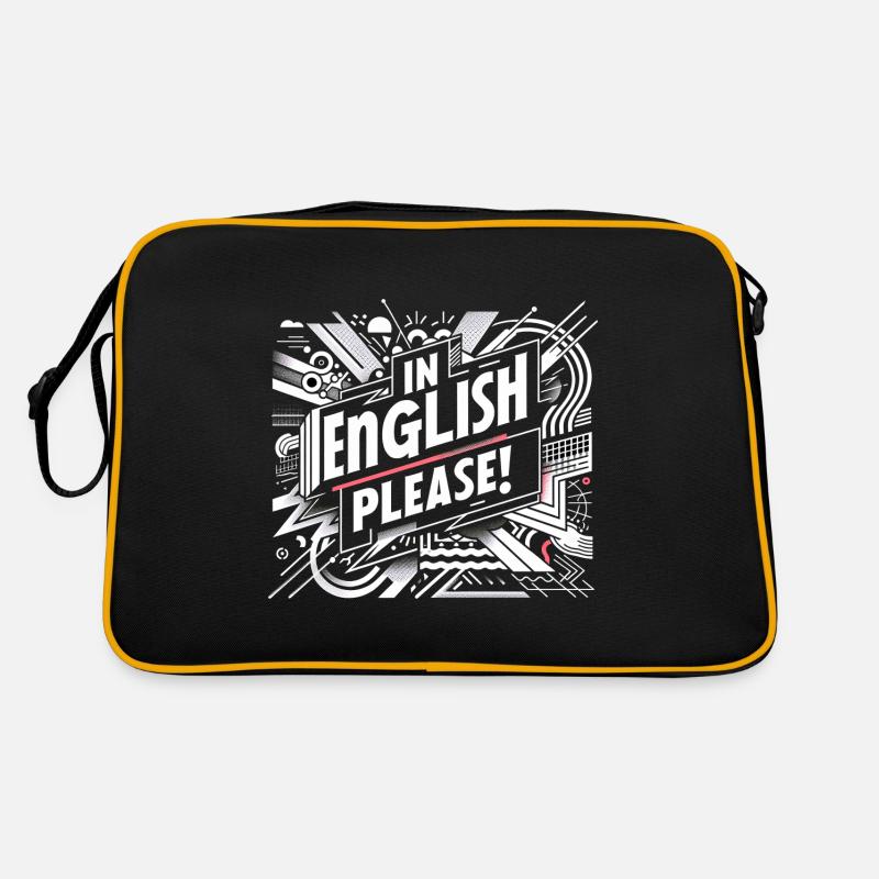 En anglais s’il vous plaît ! 16 Sac Retro