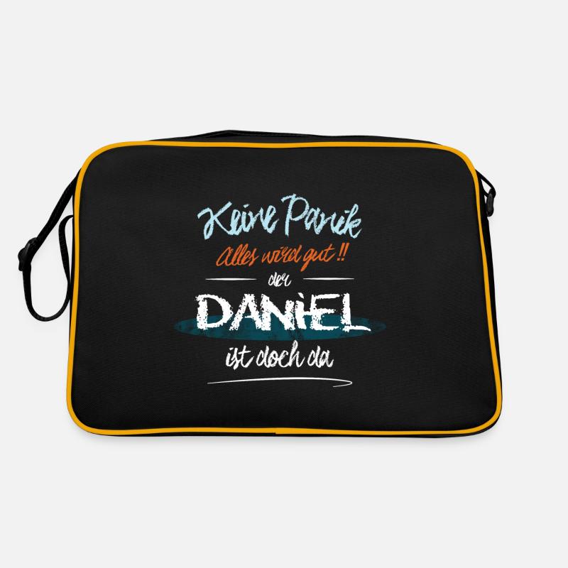 Daniel - Keine Panik. Alles wird gut Retro Tasche