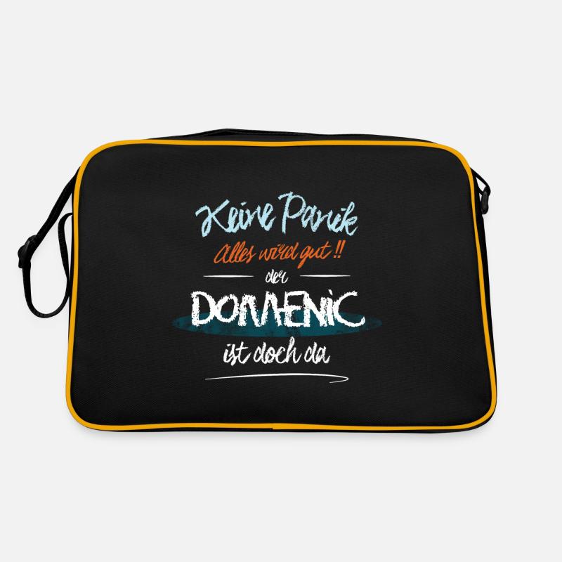Domenic - Keine Panik. Alles wird gut Retro Tasche
