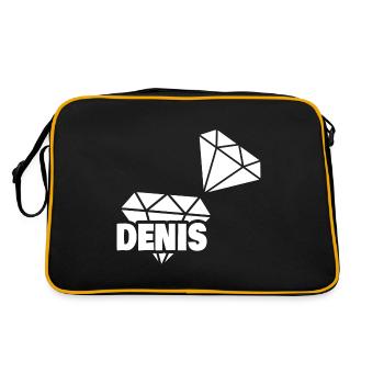 Précieux Denis - Sac Retro - noir/or - Dos