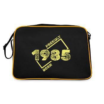 1985 - Sac Retro - noir/or - Dos