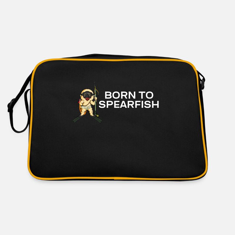 Born to Spearfish Retro Bag