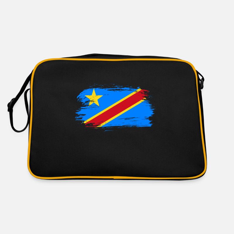 Drapeau du Congo Sac Retro