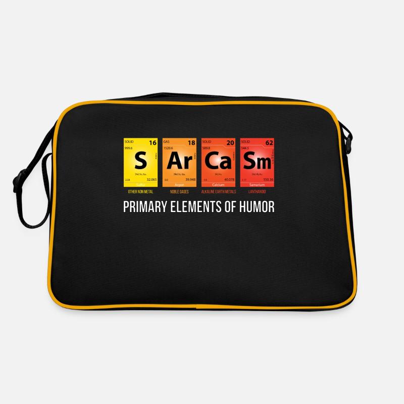Mendeleev’s SArCaSm - Principaux éléments de l’humour Sac Retro