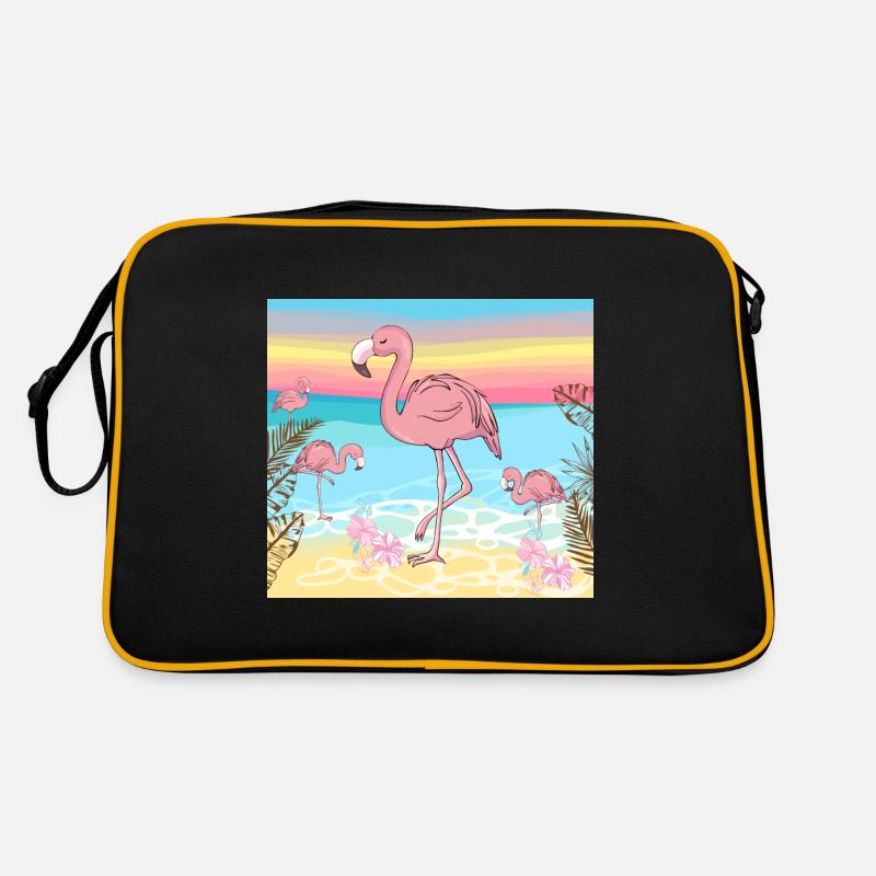 Flamingo Retro Tasche