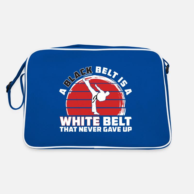 Karate Motivation - White Belt Karate Retro Bag