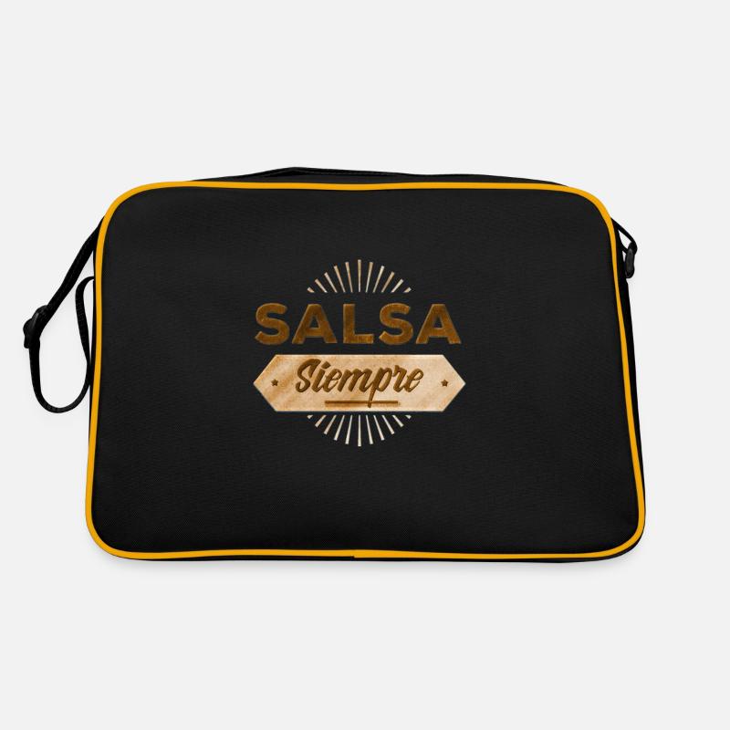 Salsa siempre Salsa Dance Salsa Geschenk Retro Tasche