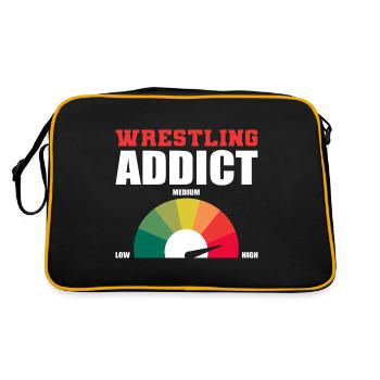 Wrestling Addicted Wrestling Fan Poison - Sac Retro - noir/or - Dos